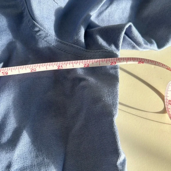 NWT AnyBody Stretch Twill Utility Jacket with Pockets Blue Ice Size LP - Picture 5 of 7